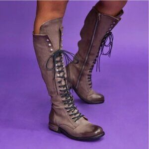 A.S. 98 Trillie Knee-High Lace-up Boots (BRAND NEW, NEVER WORN)